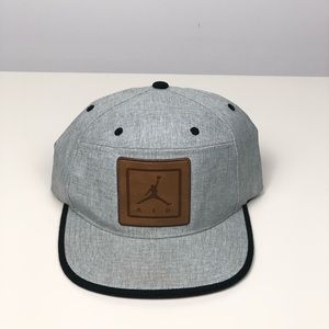 Nike Air Jordan Jump Man Strap Back Hat Leather